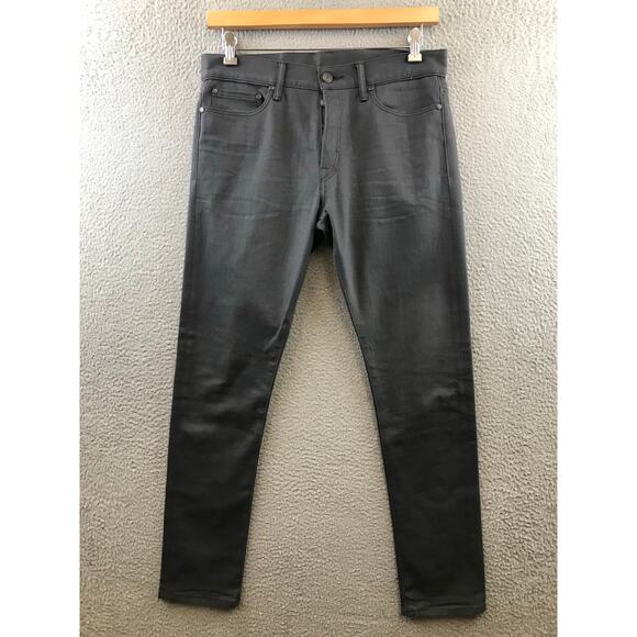 John Elliott Black Minimalist Skinny Jeans‎ - Size 32